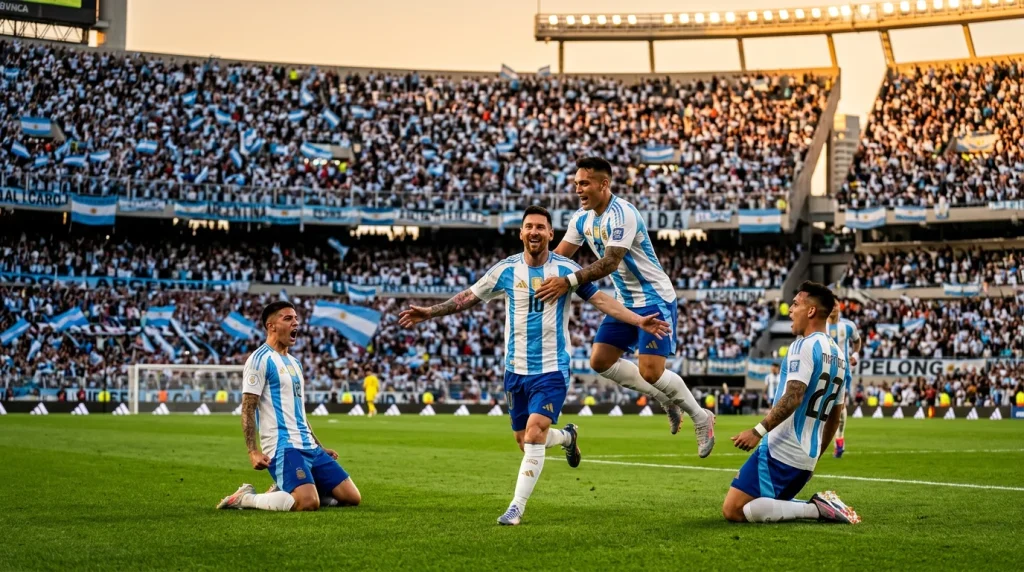 Argentīnas futbola izlase Pasaules kausa 2026 kvalifikācijā