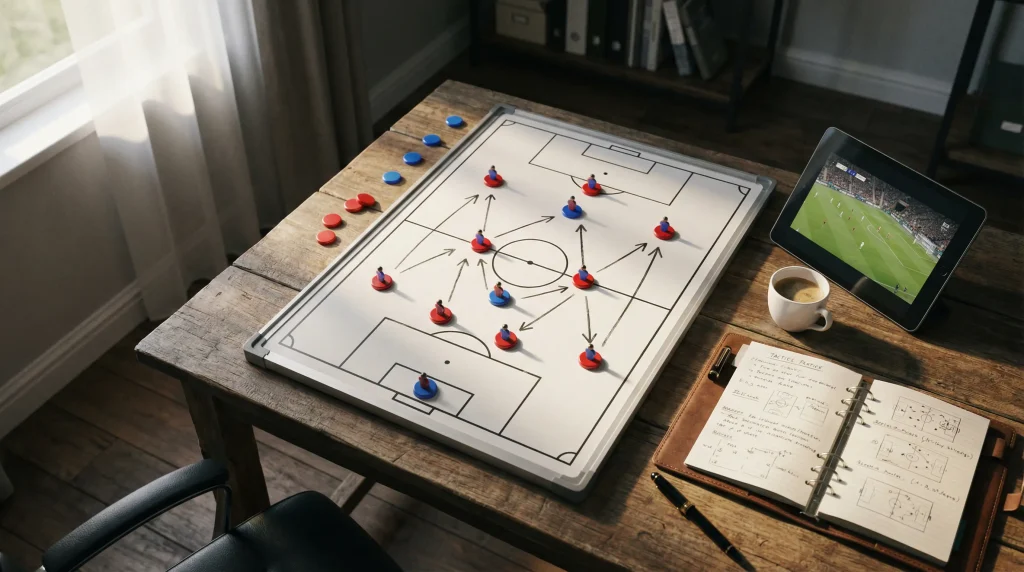 Futbola derību stratēģijas Pasaules kausa 2026 turnīram ar statistikas diagrammām