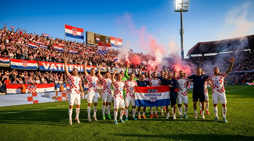 Horvātijas futbola izlase Pasaules kausa 2026 kvalifikācijā