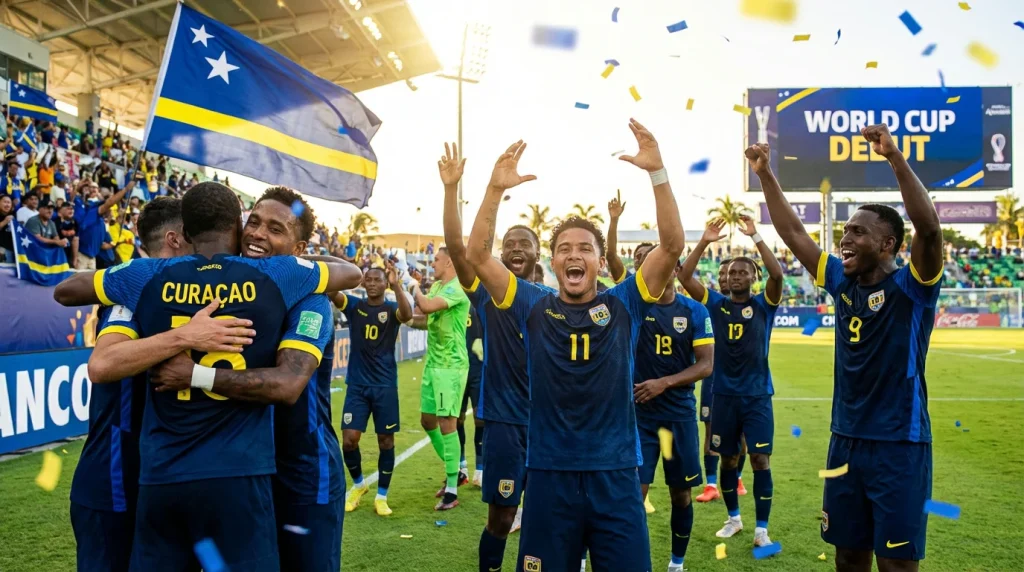 Kirasao futbola izlase Pasaules kausa 2026 debitē