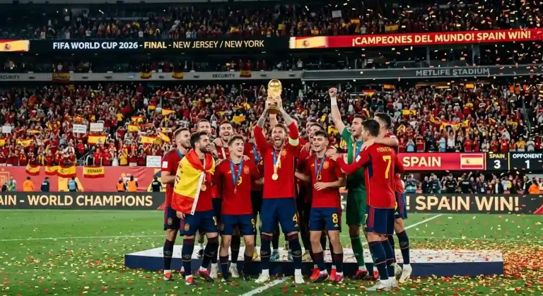 Spānija Pasaules Čempioni 2026 — Pilns Turnīra Kopsavilkums