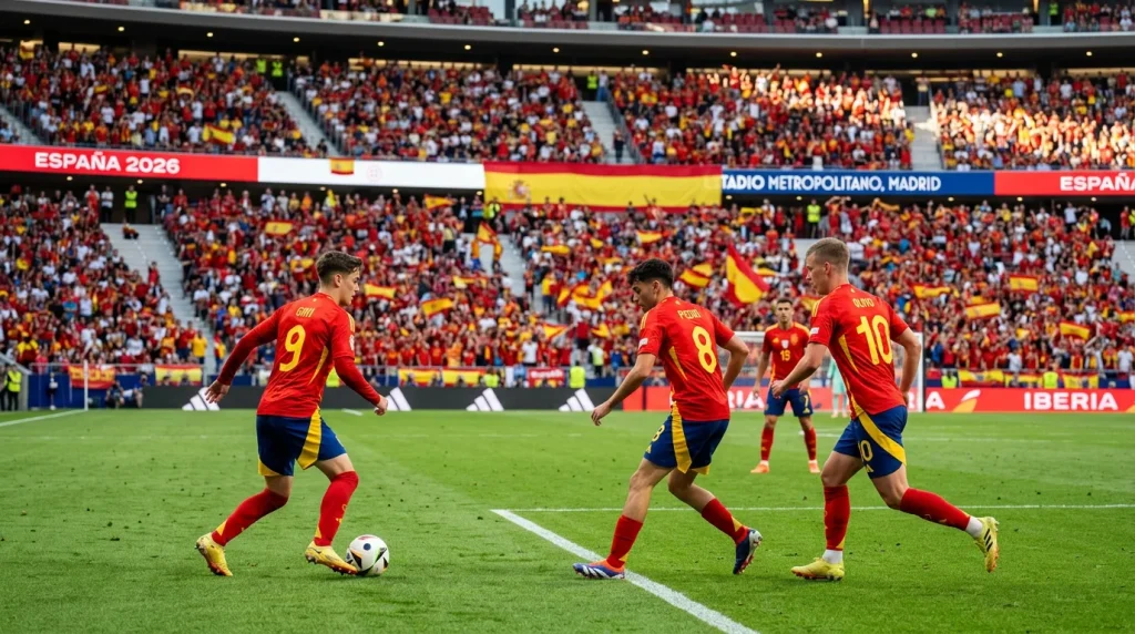 Spānijas futbola izlase Pasaules kausa 2026 kvalifikācijā